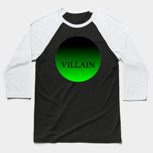 Villain Baseball T-Shirt